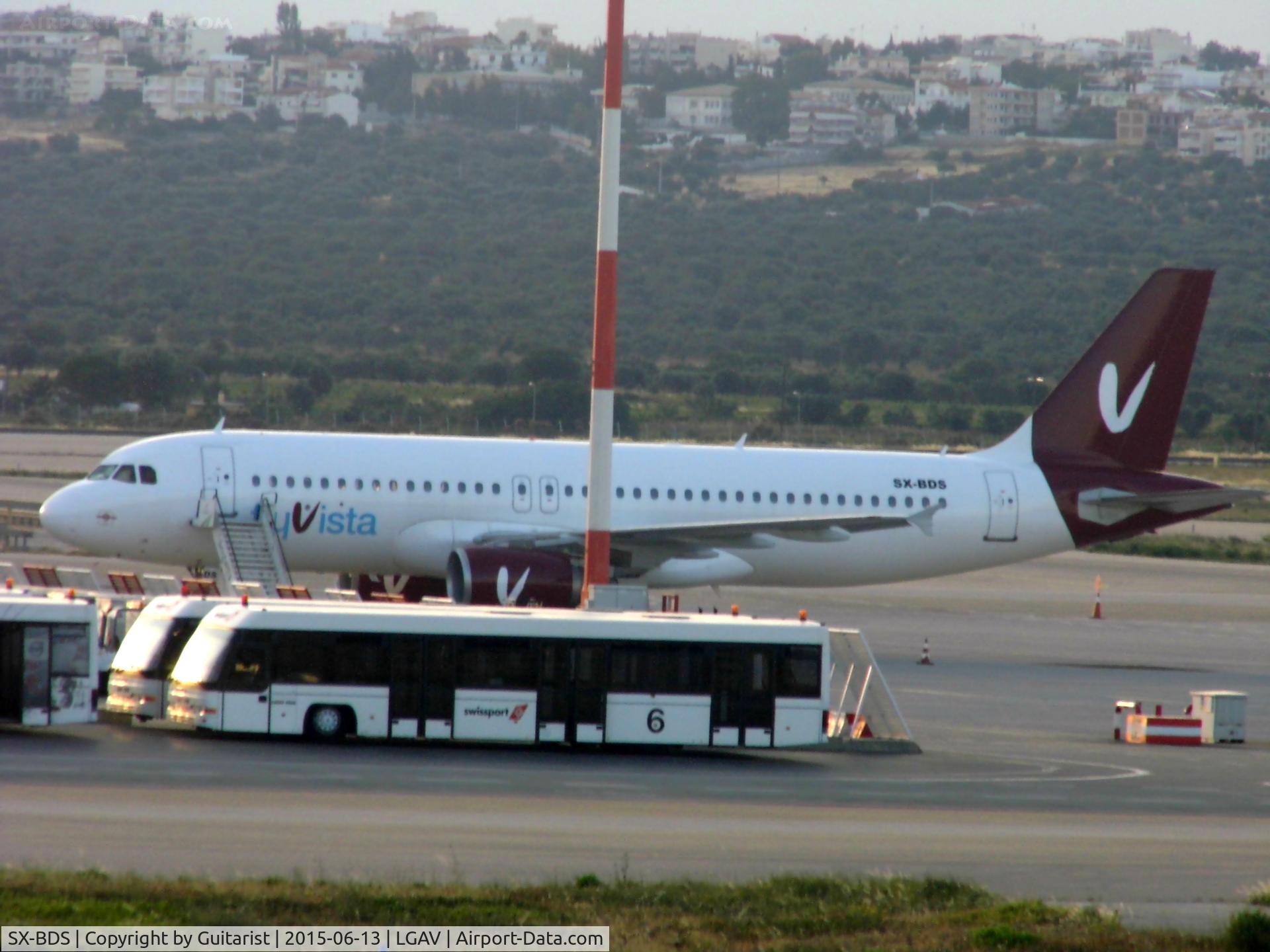 SX-BDS, 1998 Airbus A320-214 C/N 0879, At Athens