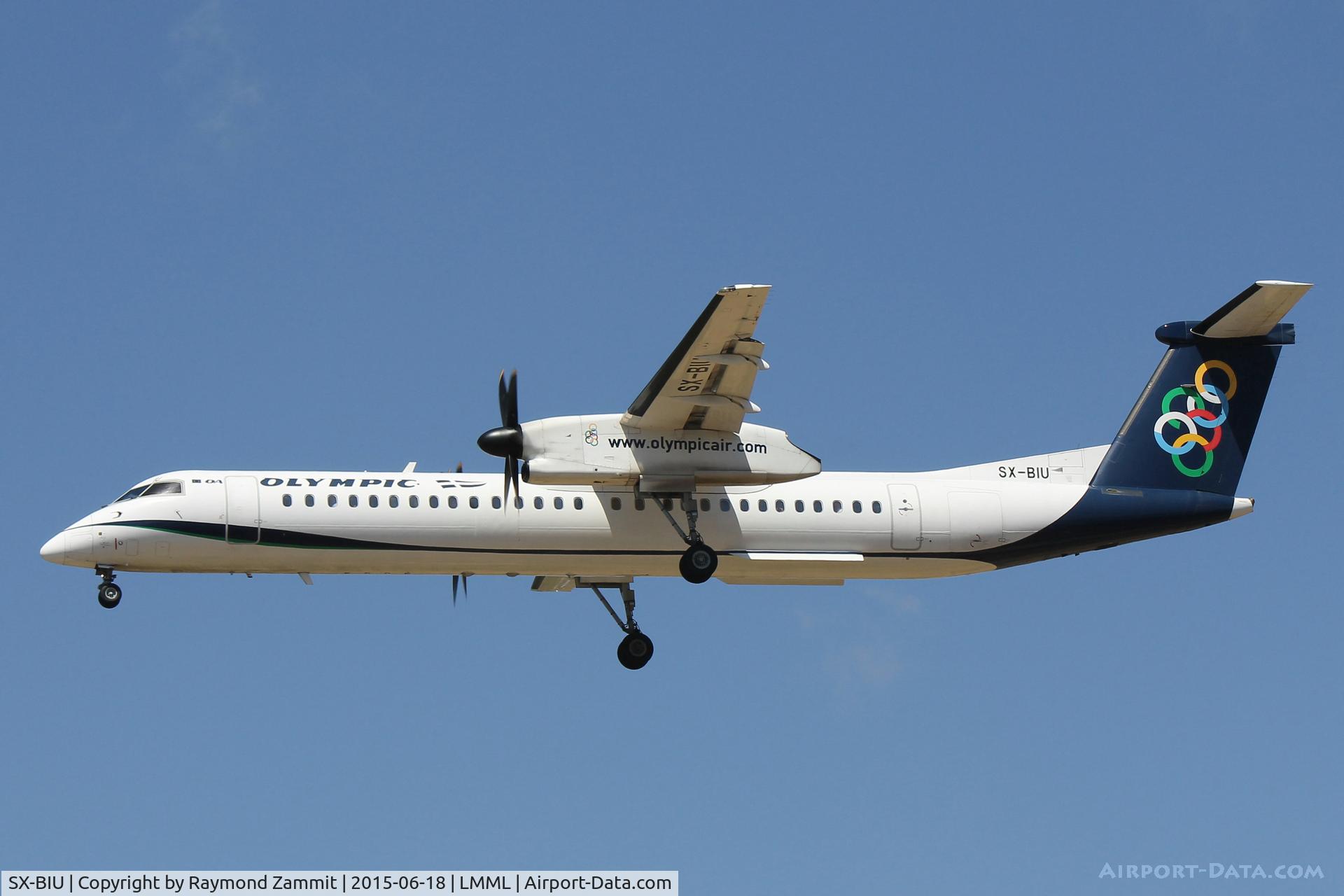 SX-BIU, 2007 De Havilland Canada DHC-8-402Q Dash 8 C/N 4152, DHC-8 SX-BIU Olympic Airways