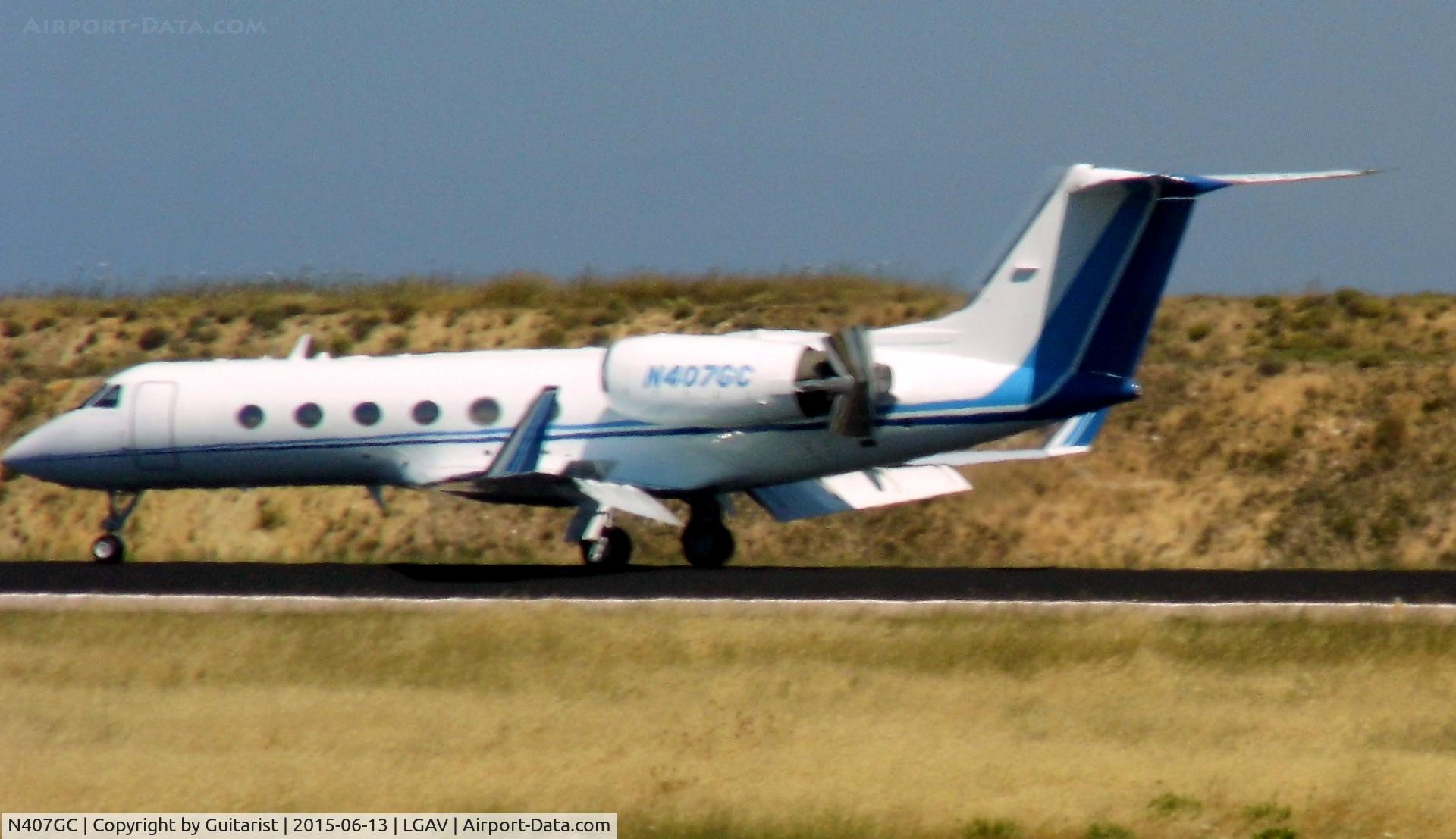 N407GC, 1994 Gulfstream Aerospace G-IV C/N 1242, At Athens