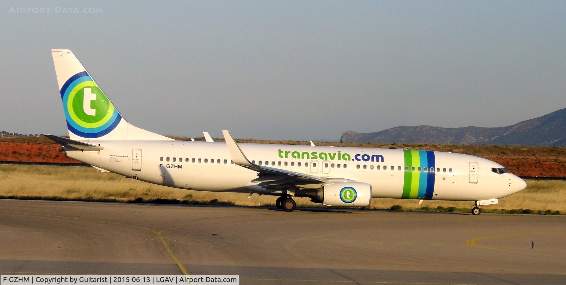 F-GZHM, 2014 Boeing 737-8K2 C/N 37792, At Athens