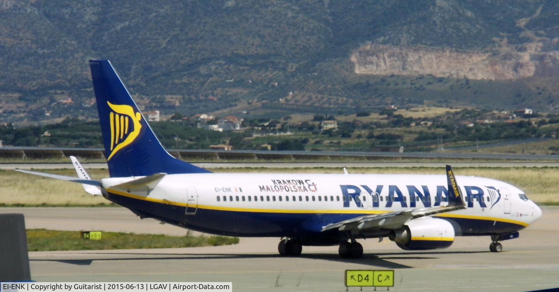 EI-ENK, 2010 Boeing 737-8AS C/N 40303, At Athens