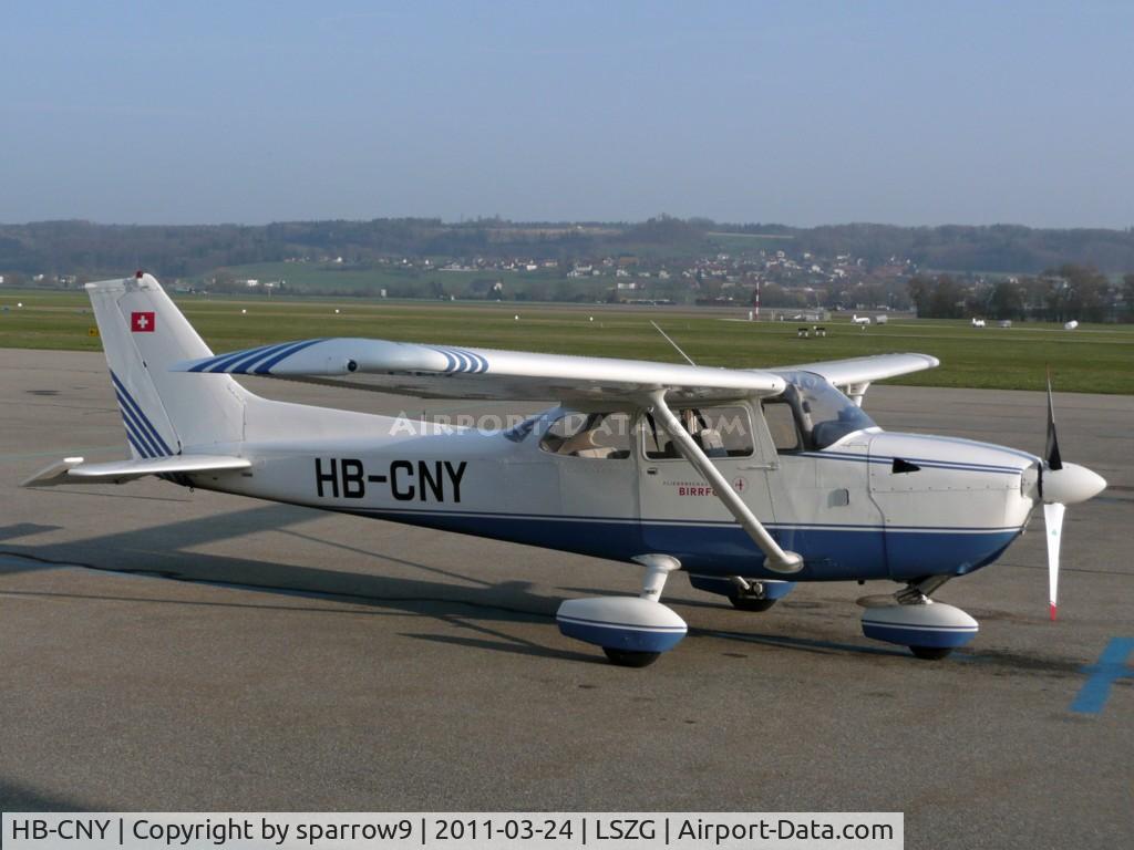 HB-CNY, 1978 Reims F172N II Skyhawk C/N 1681, Now reengined and repainted