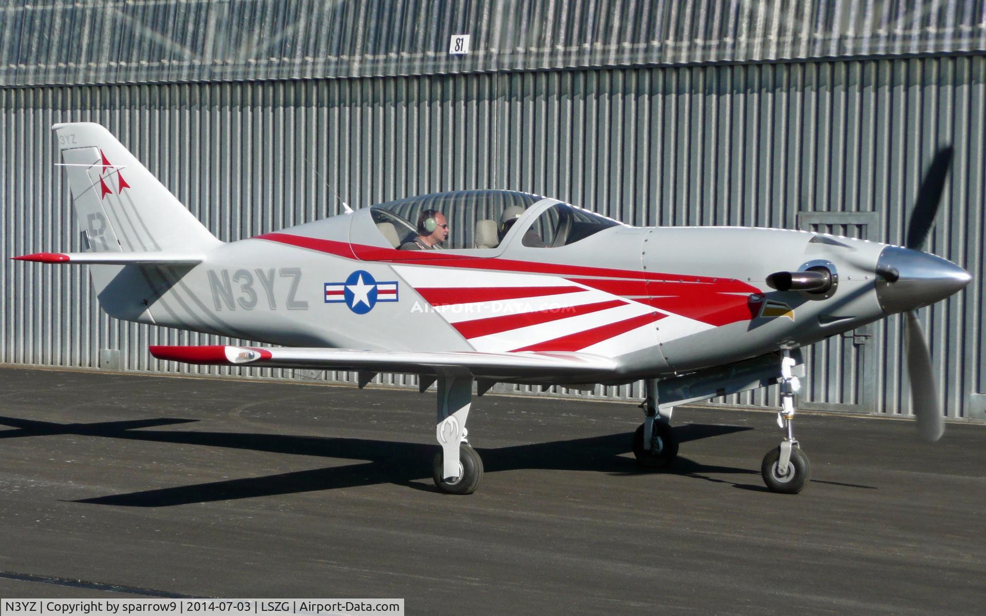 N3YZ, 2005 Legend Aircraft Legend C/N 2024, Seen at LSZG a few days after arrival from the U.S.A.