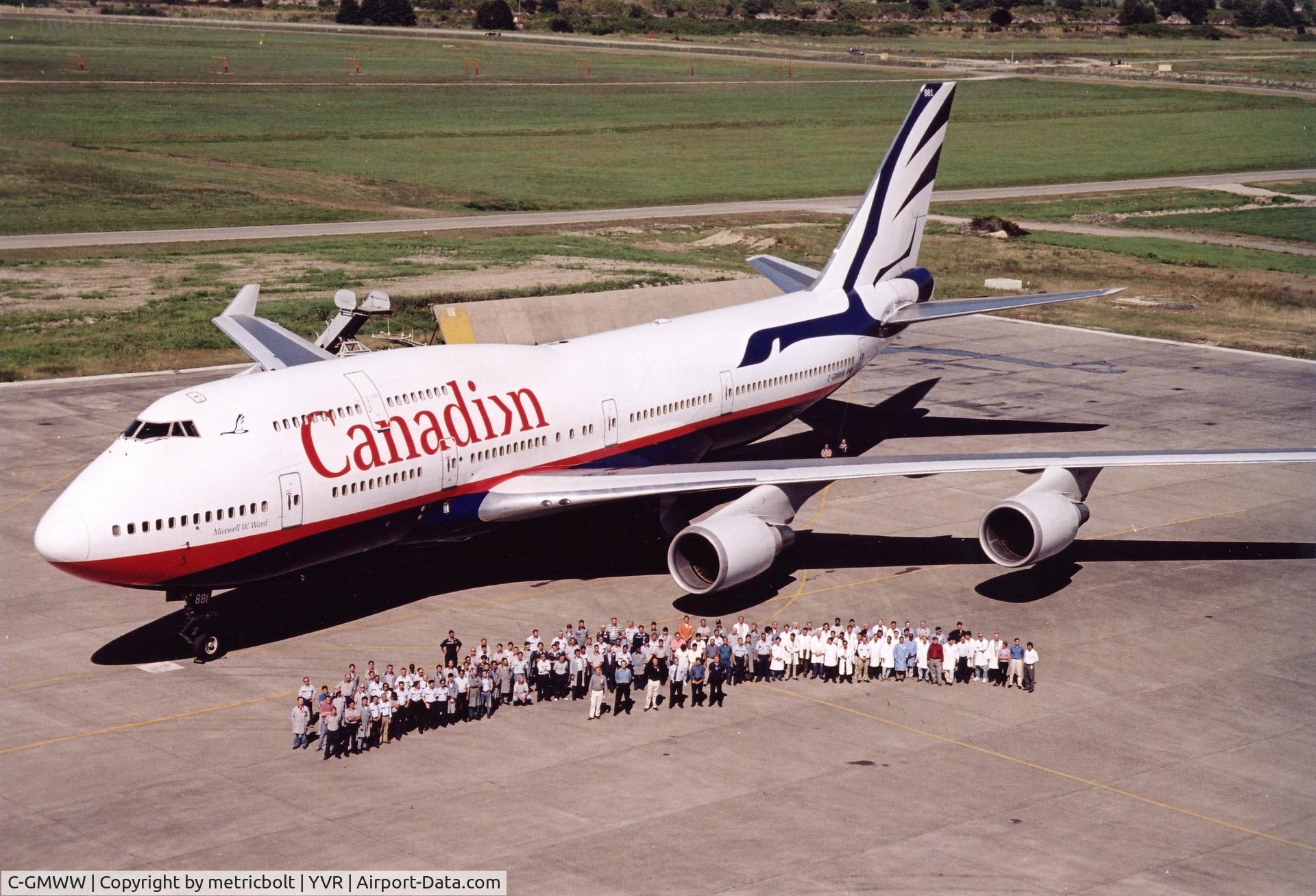 C-GMWW, 1990 Boeing 747-475 C/N 24883, This is the 