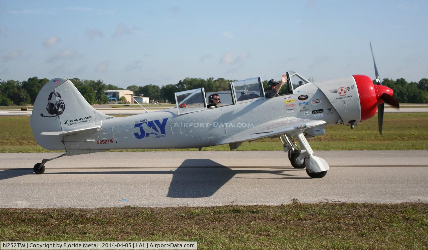 N252TW, 2002 Yakovlev (Aerostar) Yak-52TW C/N 0212301, Yak 52