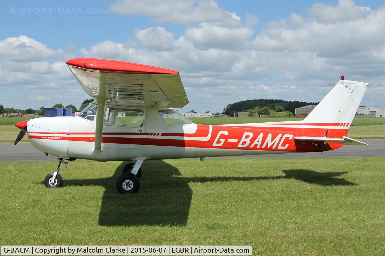 G-BACM, 1972 Reims FRA150L Aerobat C/N 0160, Reims F150L at The Real Aeroplane Club's Radial Engine Aircraft Fly-In, Breighton Airfield, June 7th 2015.