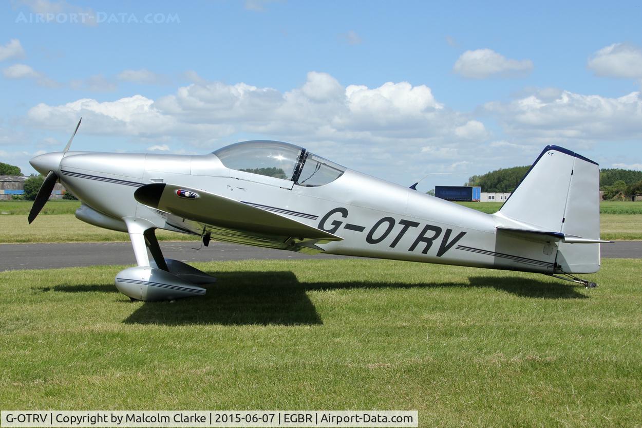 G-OTRV, 1999 Vans RV-6 C/N PFA 181-13302, Vans RV-6 at The Real Aeroplane Club's Radial Engine Aircraft Fly-In, Breighton Airfield, June 7th 2015.