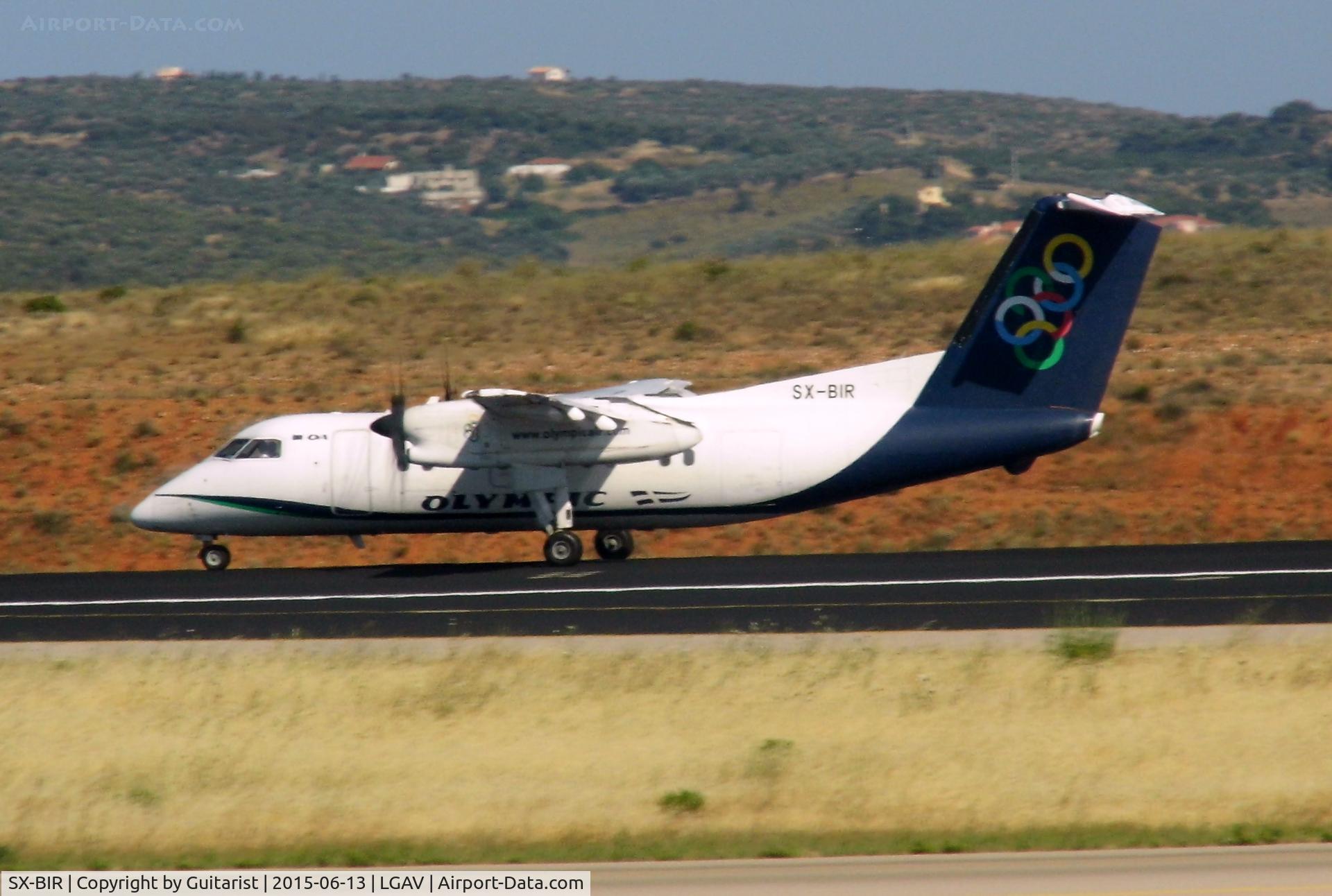 SX-BIR, 1993 De Havilland Canada DHC-8-102 Dash 8 C/N 364, At Athens