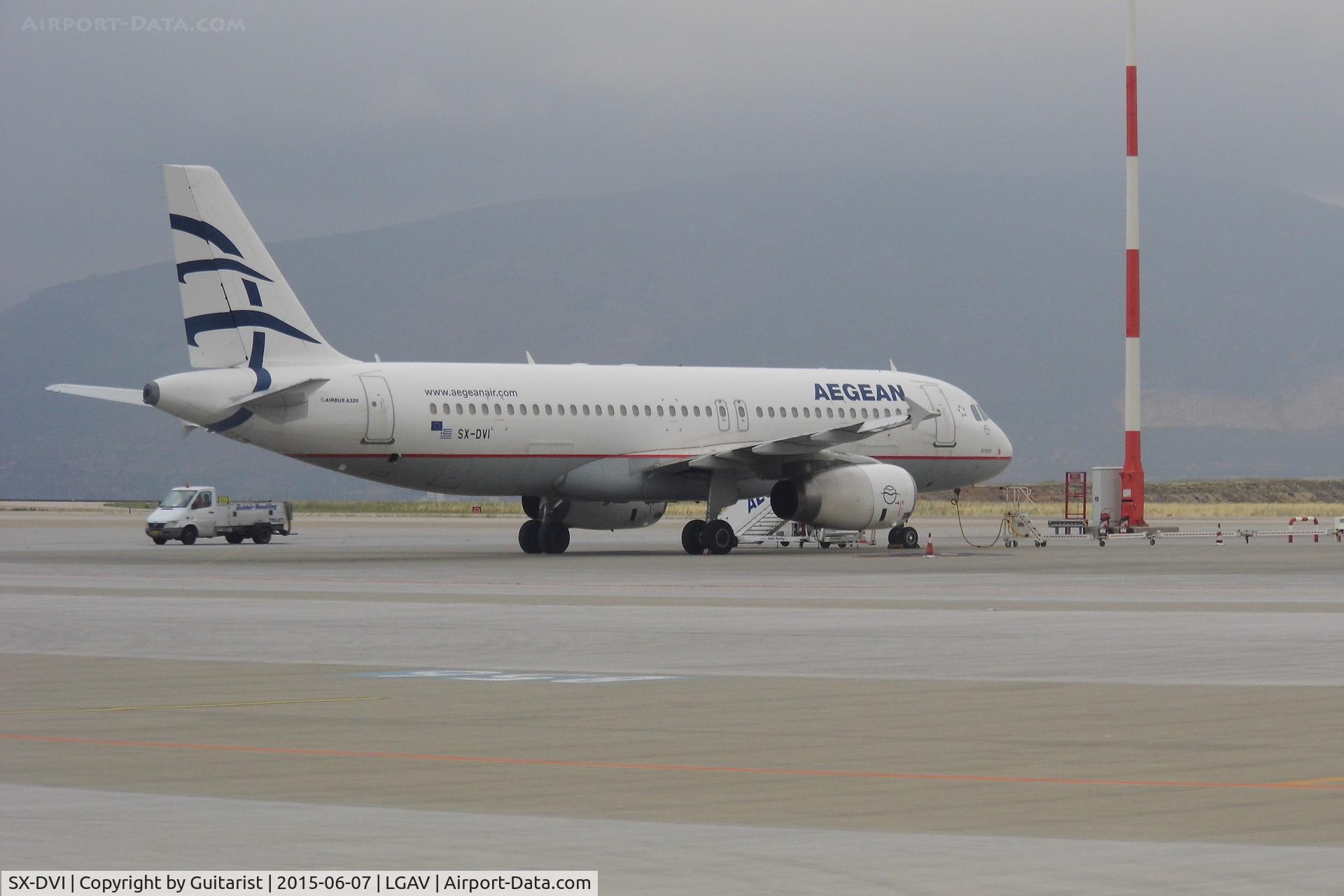 SX-DVI, 2007 Airbus A320-232 C/N 3074, At Athens