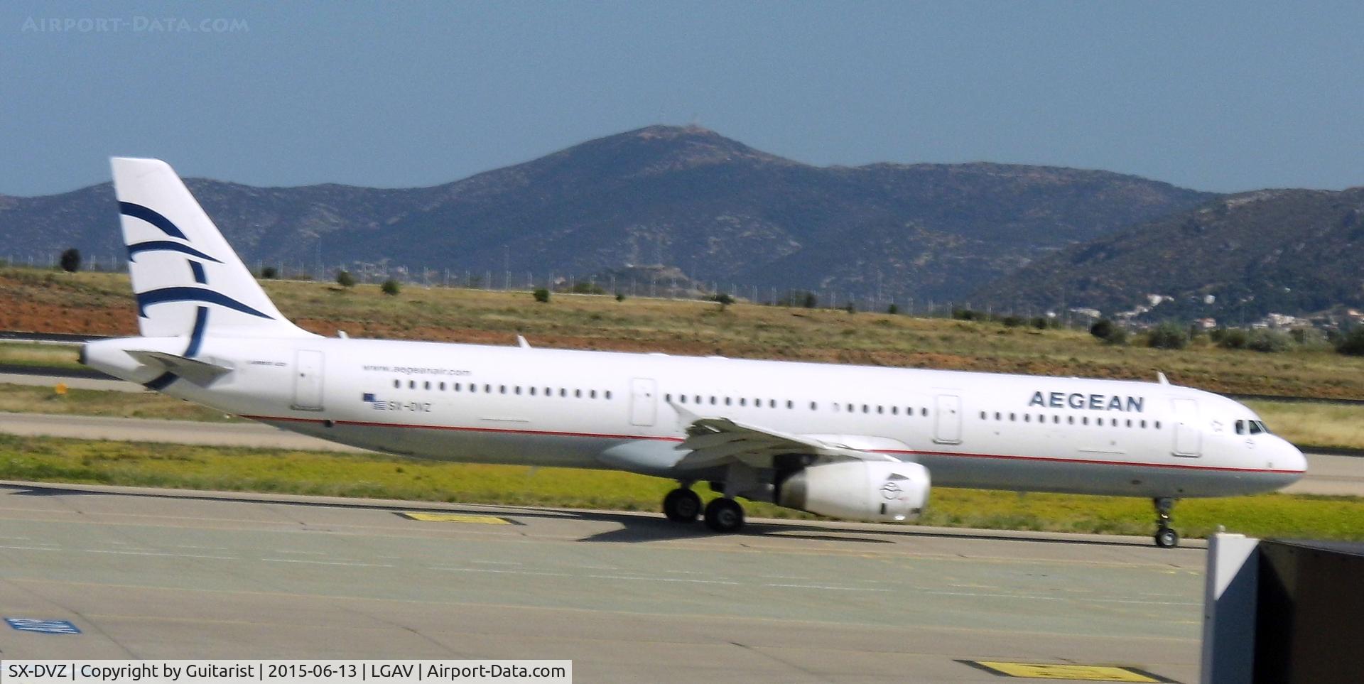 SX-DVZ, 2009 Airbus A321-231 C/N 3820, At Athens