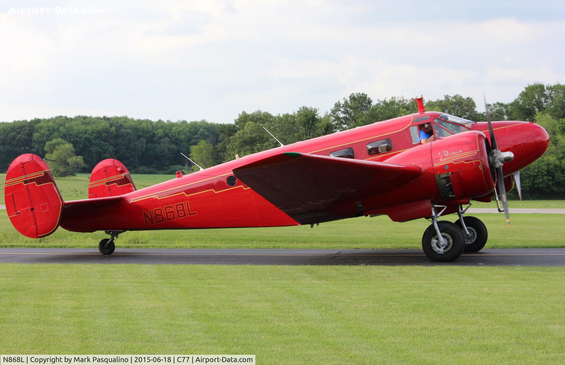 N868L, 1946 Beech D18S C/N A-173, Beech D18S