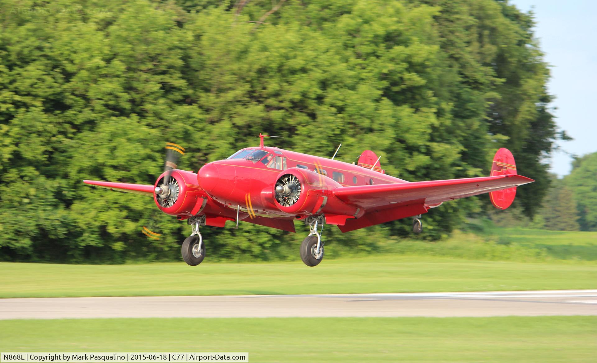 N868L, 1946 Beech D18S C/N A-173, Beech D18S