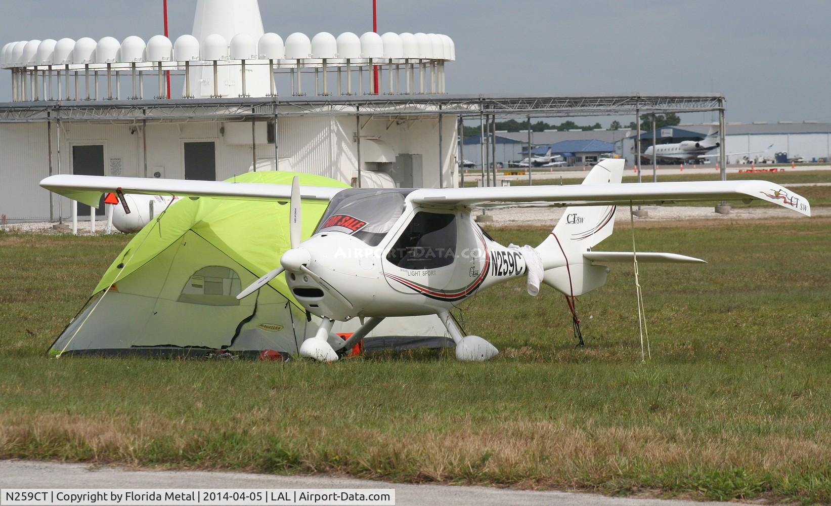 N259CT, 2007 Flight Design CTSW C/N 07-03-07, Flight Design CTSW