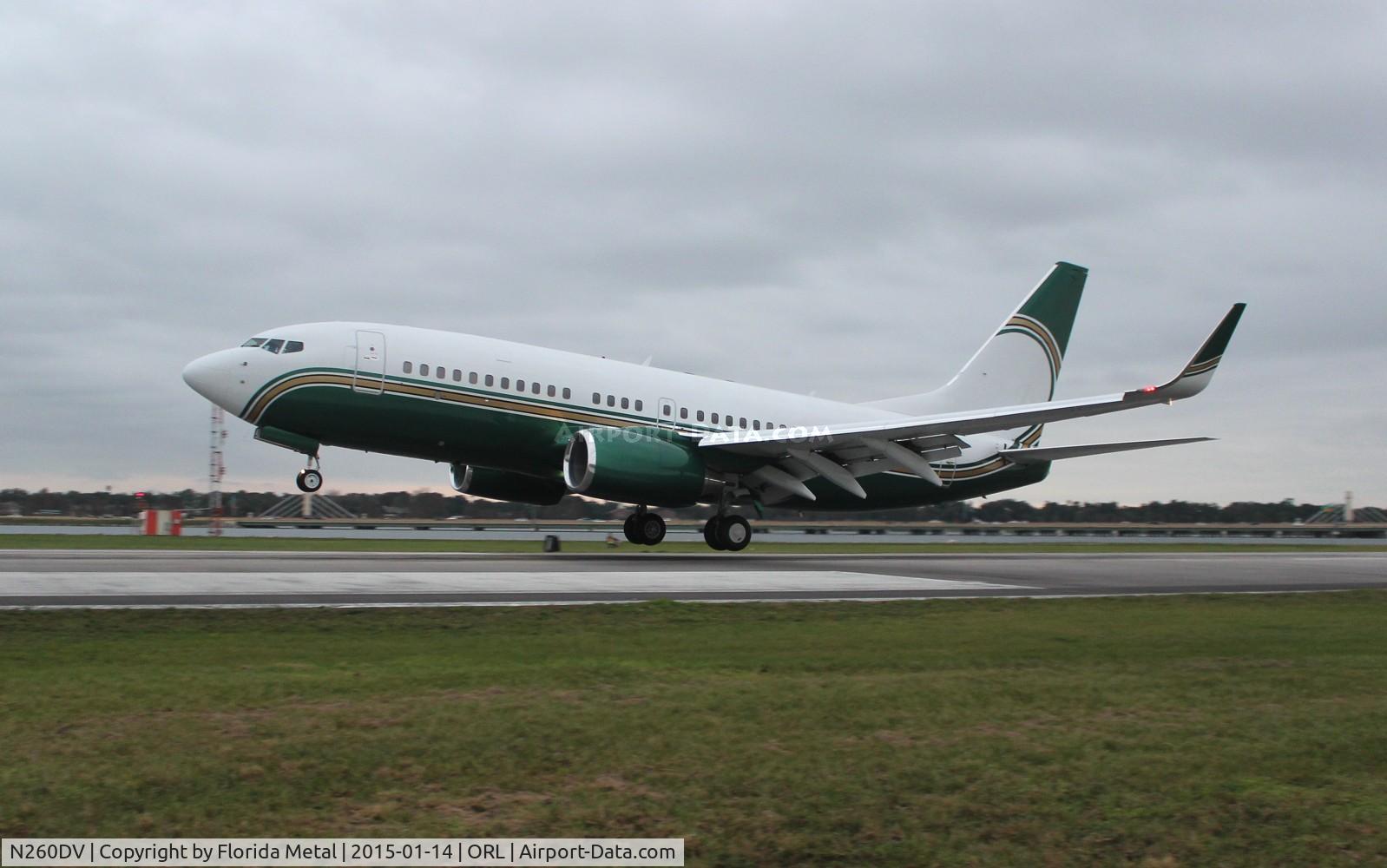 N260DV, 1998 Boeing 737-75T BBJ C/N 29142, Orlando Magic