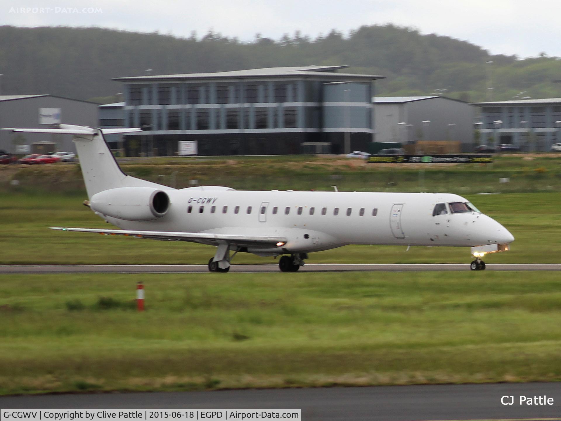 G-CGWV, 2000 Embraer ERJ-145MP (EMB-145MP) C/N 145362, at Aberdeen, Scotland EGPD