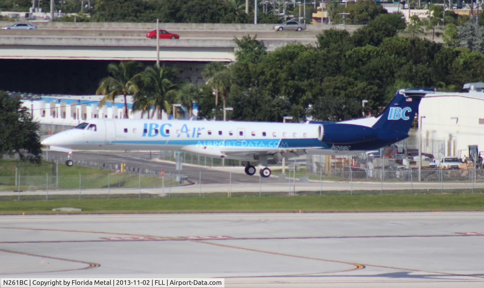 N261BC, 1998 Embraer EMB-145EP (ERJ-145EP) C/N 145082, IBC Airways