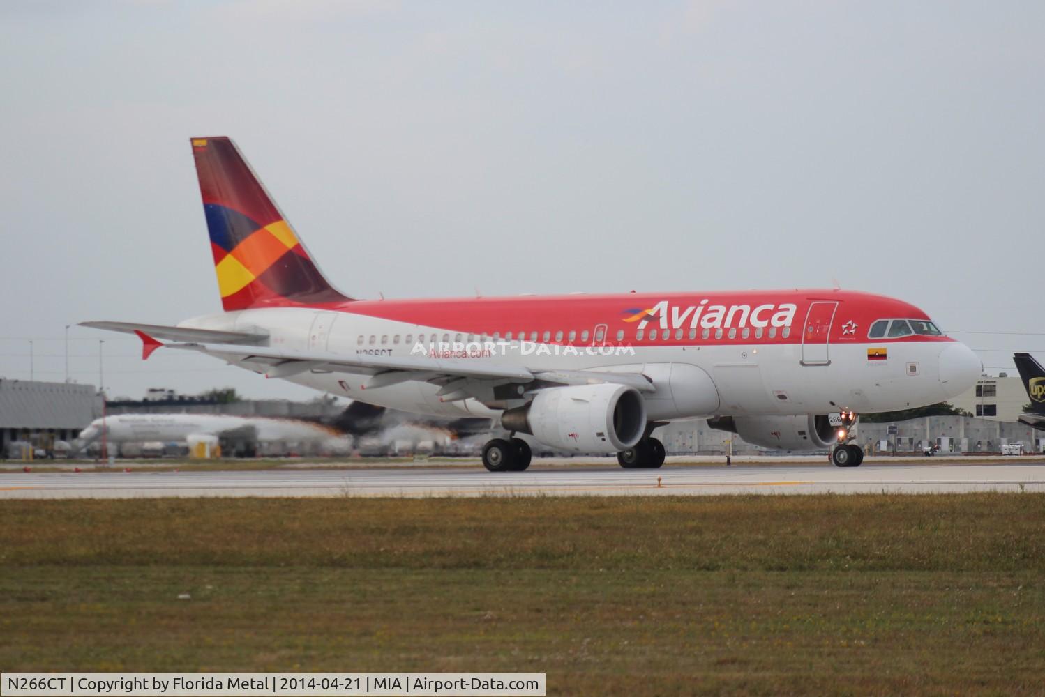 N266CT, 2006 Airbus A319-112 C/N 2662, Avianca