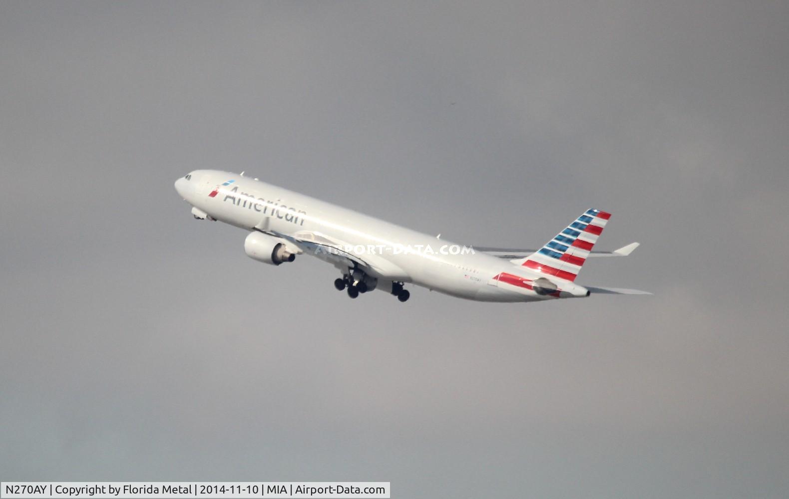N270AY, 2000 Airbus A330-323 C/N 0315, American A330-300