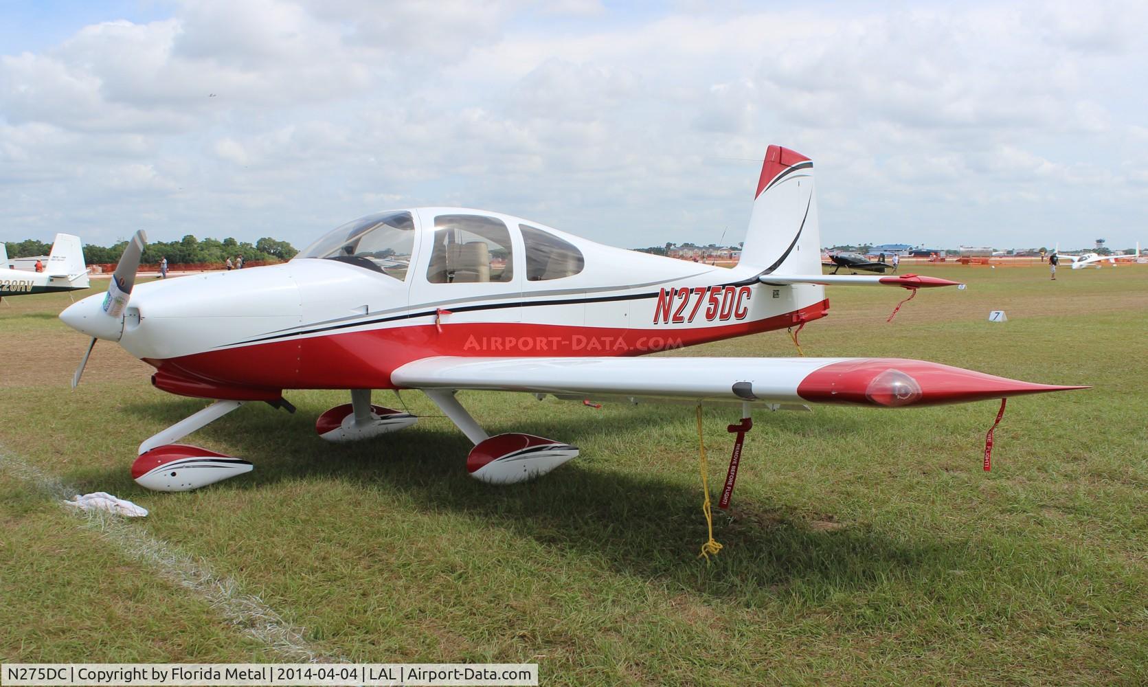 N275DC, 2007 Vans RV-10 C/N 40311, According to the FAA page, this is a Van's Kit Aircraft but it is being called an MDC-40.  However it looks like an RV-10 to me