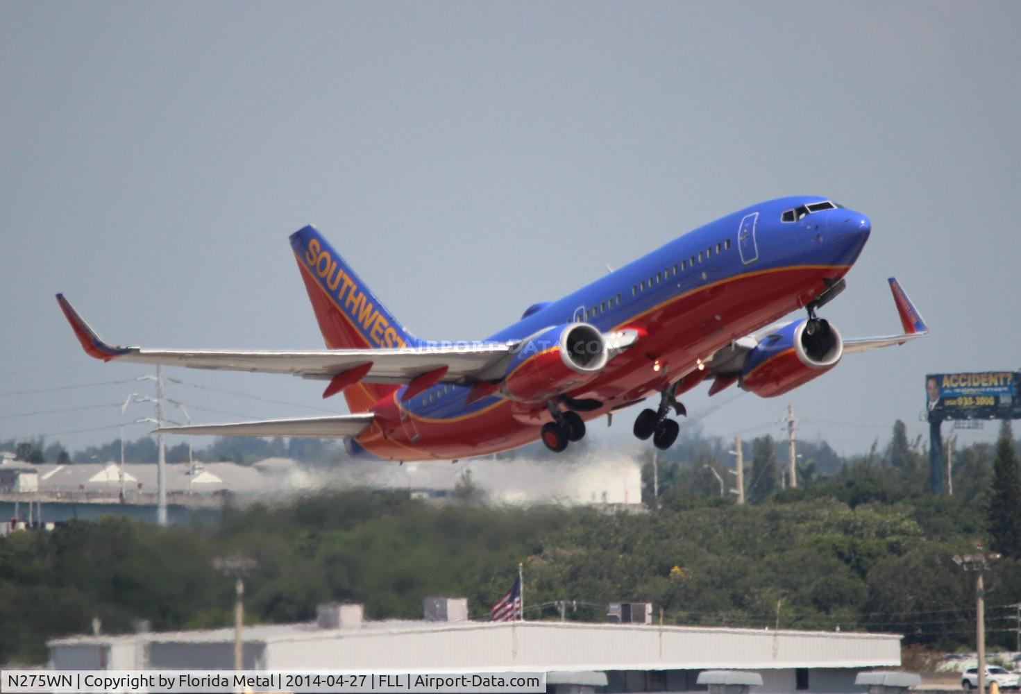 N275WN, 2007 Boeing 737-7H4 C/N 36153, Southwest