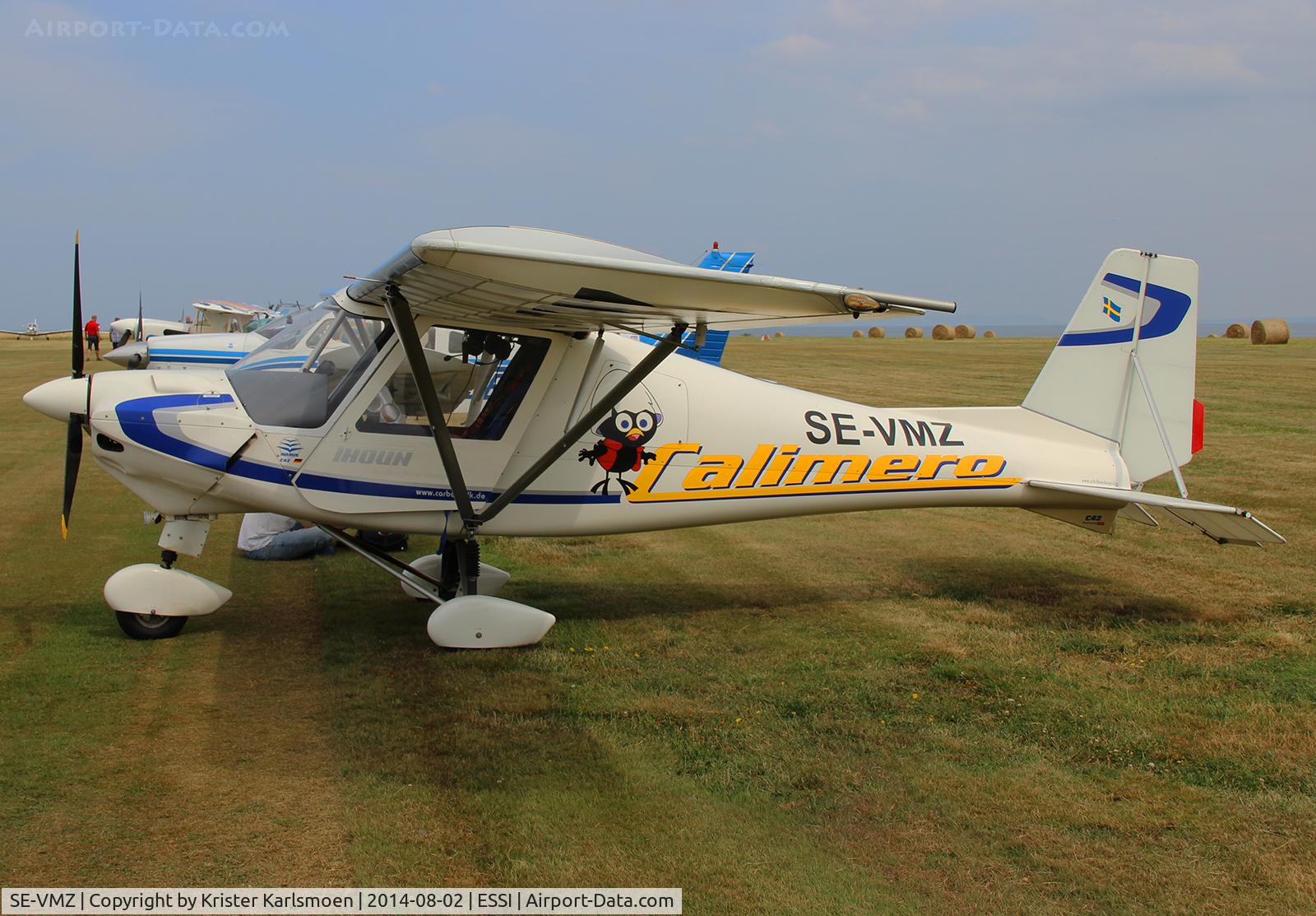 SE-VMZ, 2000 Comco Ikarus C42 C/N 0002-6241, Visingsö fly In 2014.