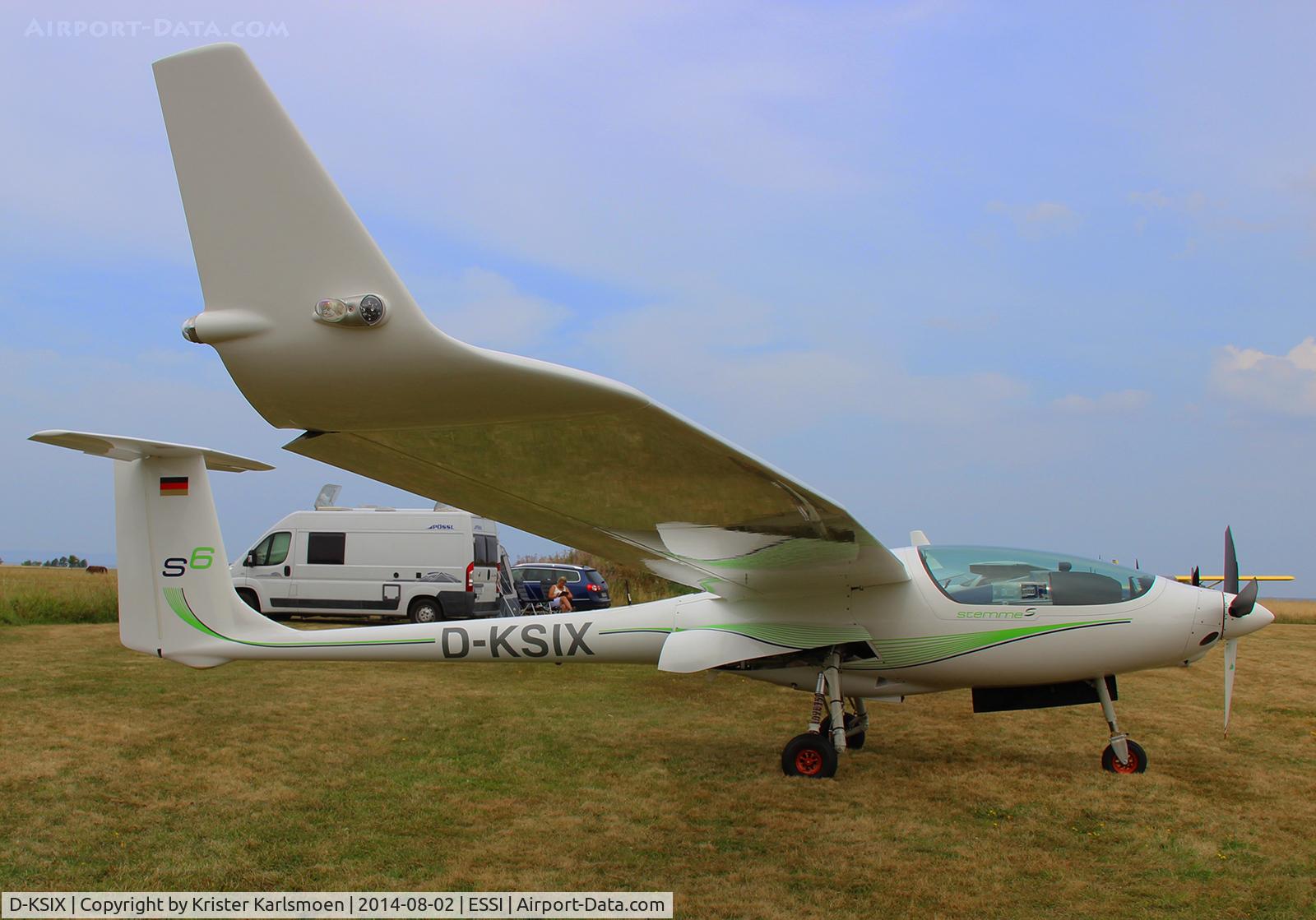 D-KSIX, Stemme S-6RT C/N 6.T.10.024, Visingsö Fly In 2014.