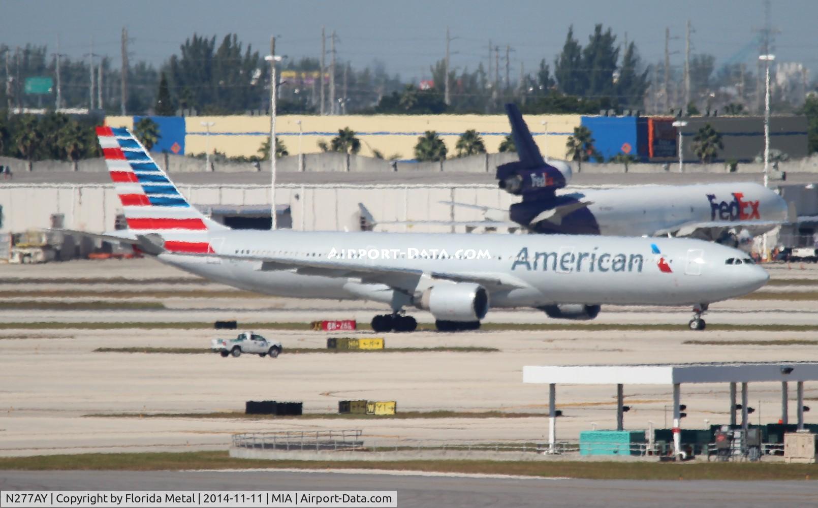 N277AY, 2001 Airbus A330-323 C/N 0380, American A330-300