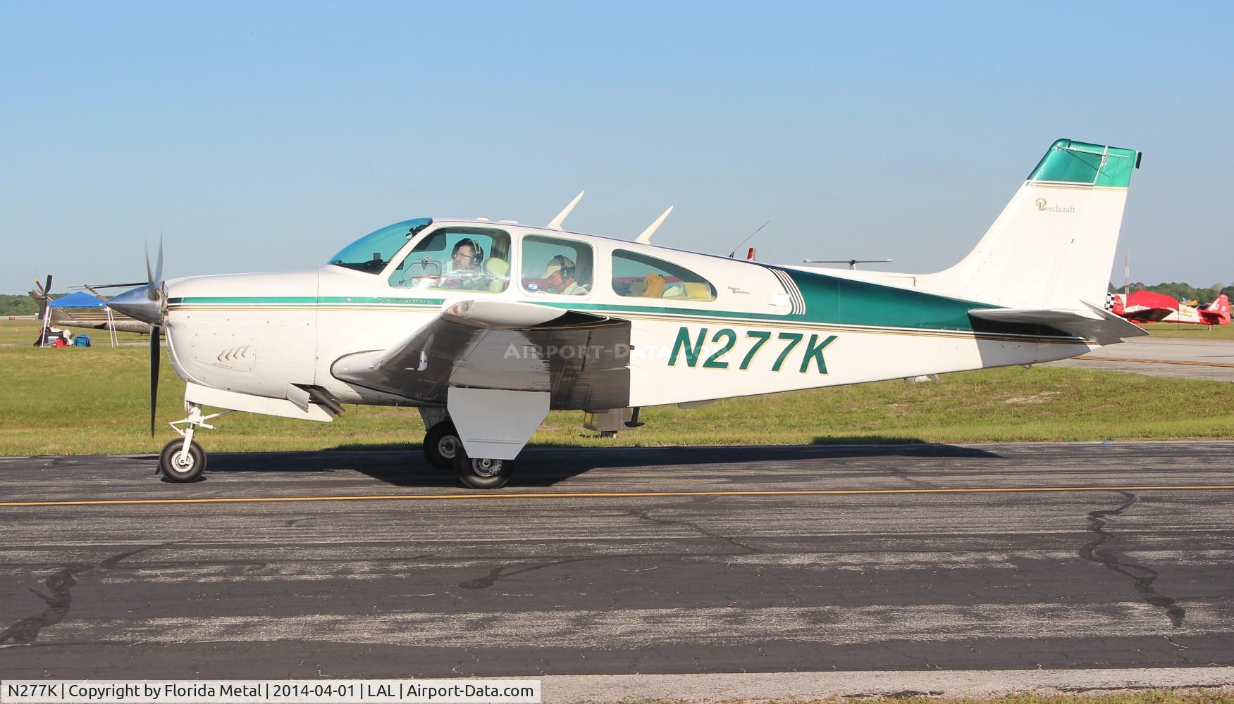 N277K, 1966 Beech 35-C33A Debonair C/N CE-89, Beech 33