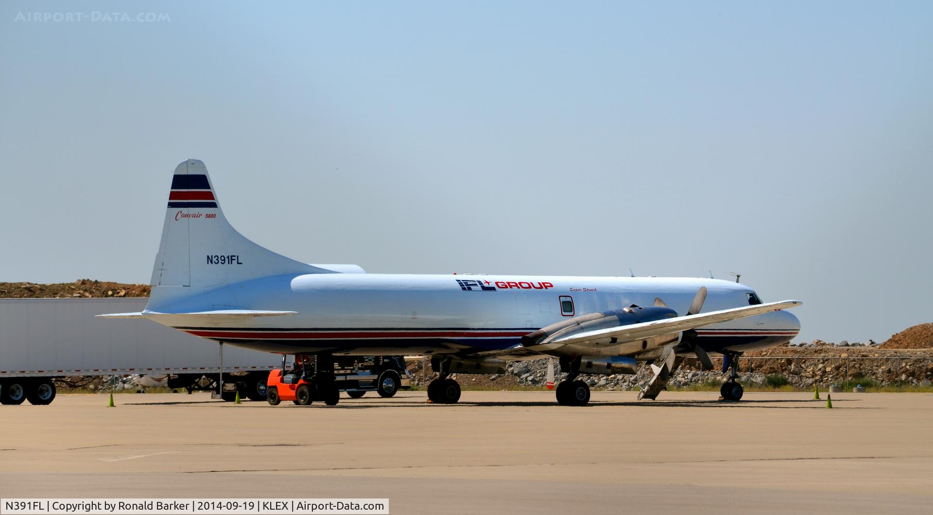 N391FL, 1955 Convair CV-5800(F) C/N 278,   Lexington
