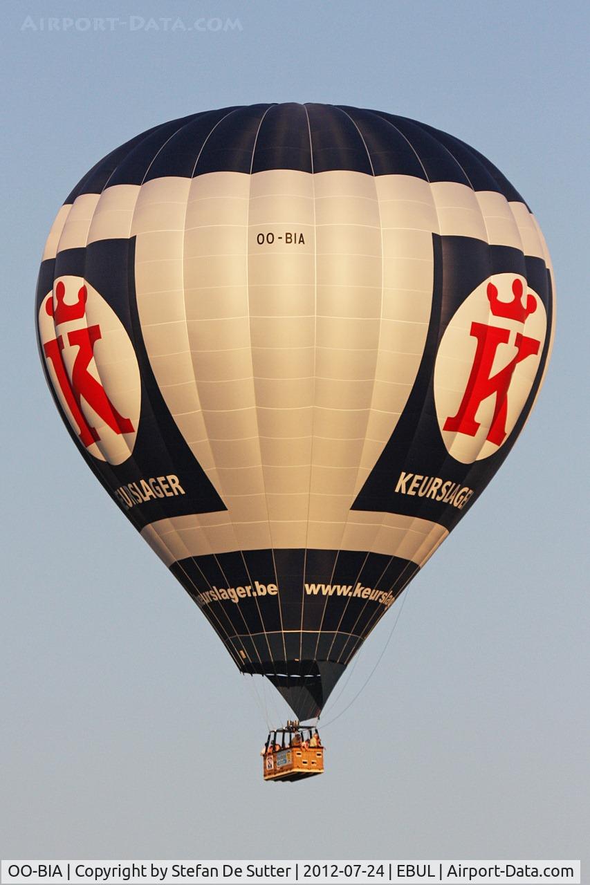 OO-BIA, 2012 Kubicek BB-70Z C/N 922, Over Zomergem, Belgium.