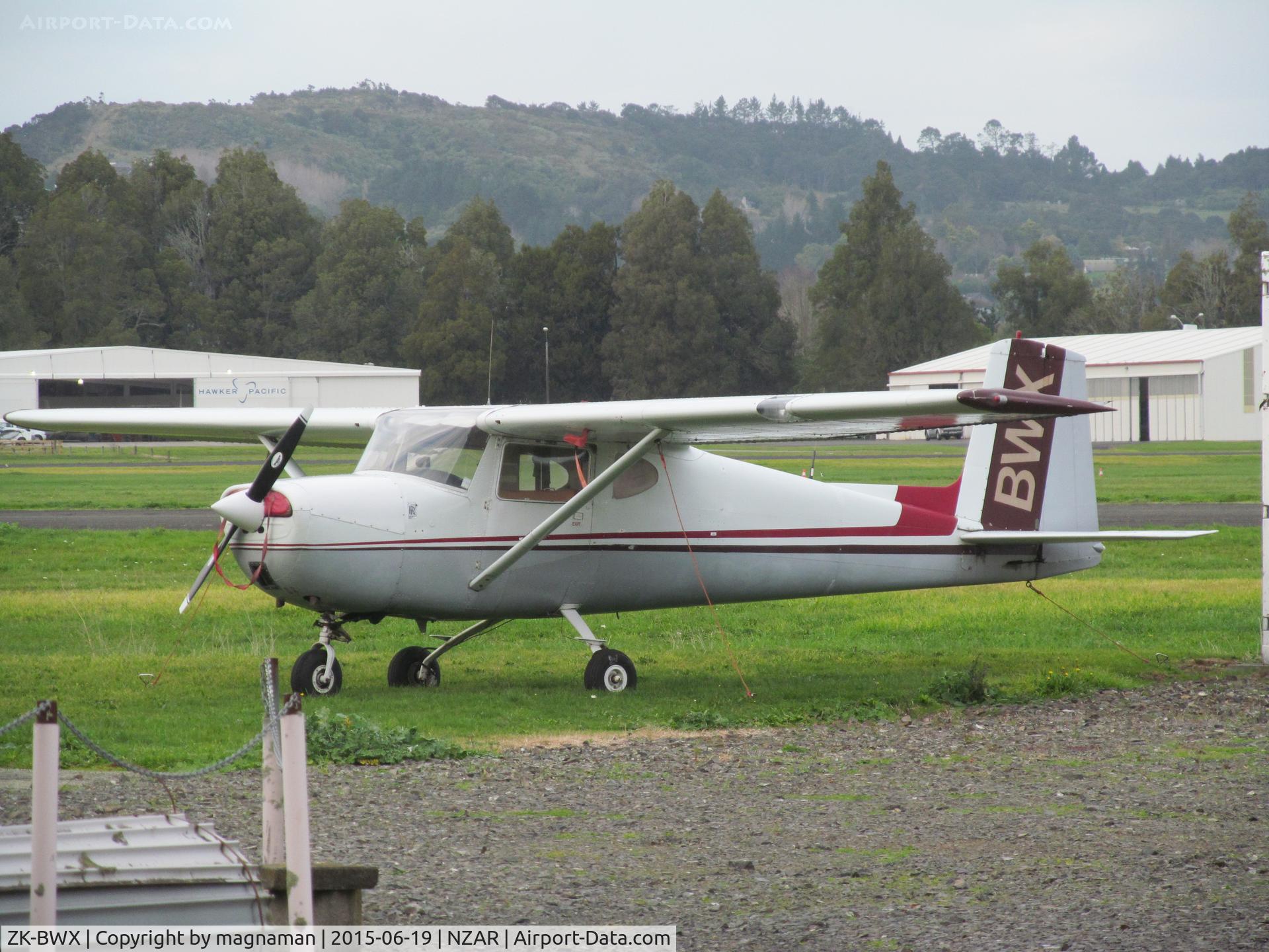 ZK-BWX, Cessna 150 C/N 17936, out in open now