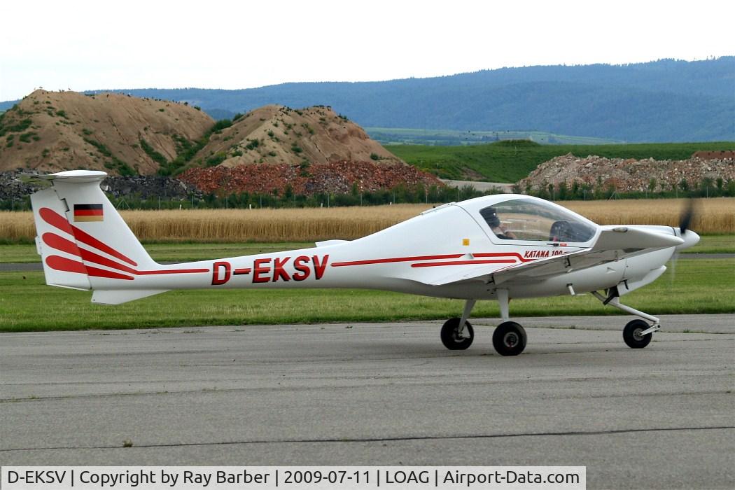 D-EKSV, Diamond DA-20A-1 Katana C/N 10122, Diamond DA.20-A1 Katana [10122] Krems~OE 11/07/2009