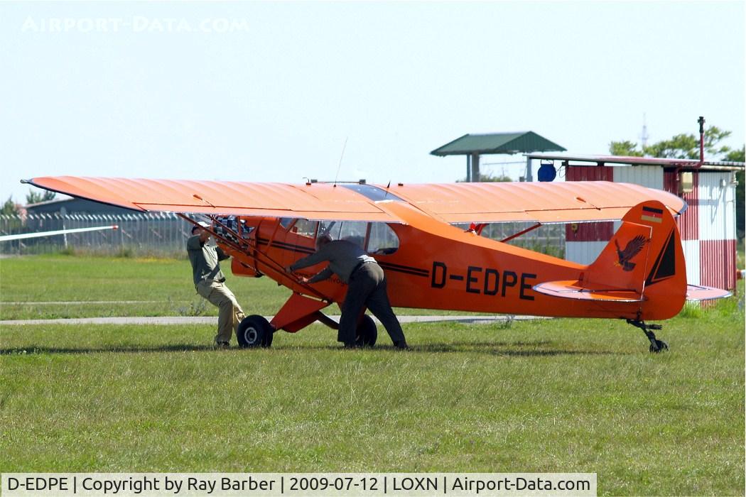 D-EDPE, Piper PA-18-150 Super Cub C/N 18-7736, Piper PA-18-150 Super Cub [18-7736] Wiener Neustadt West~OE 12/07/2009
