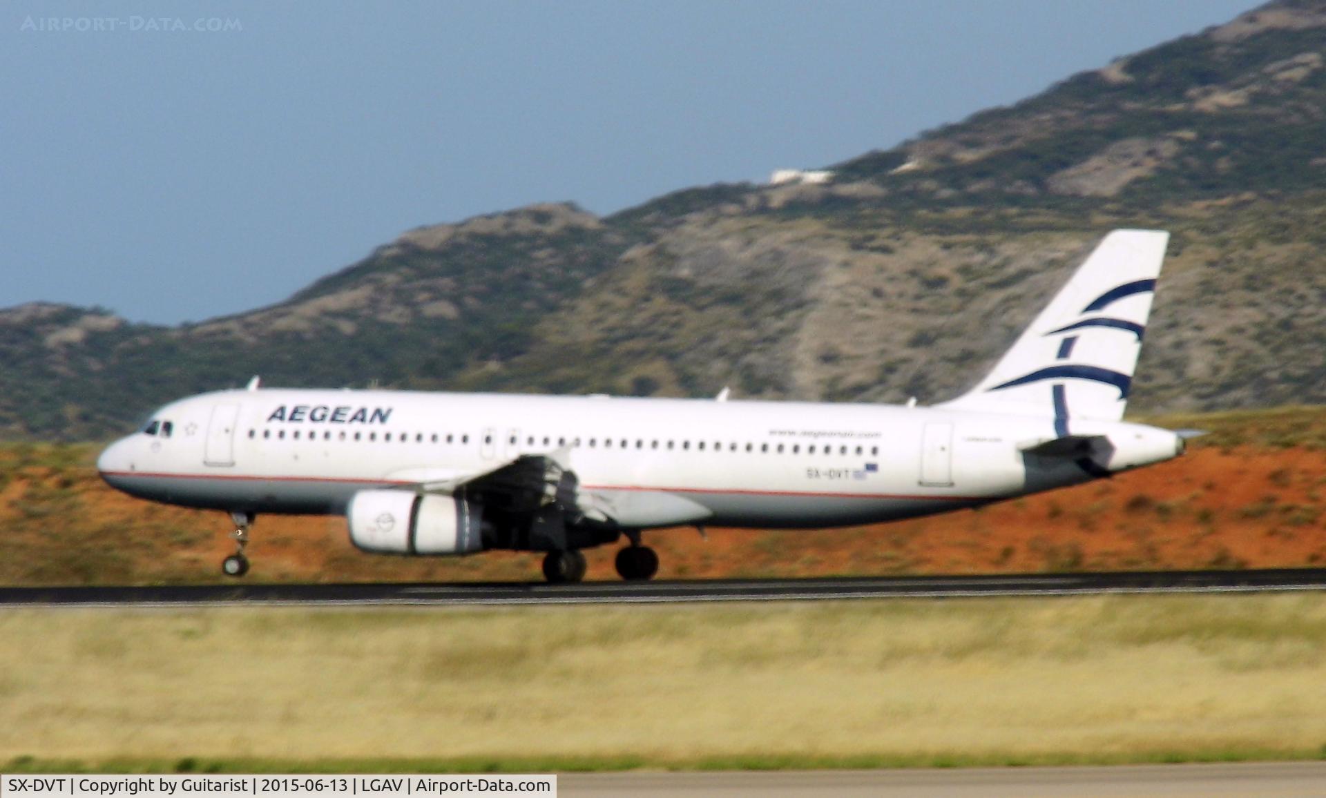 SX-DVT, 2008 Airbus A320-232 C/N 3745, At Athens