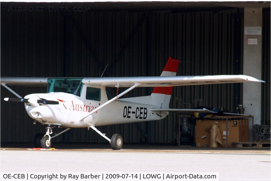 OE-CEB, 1977 Cessna 152 C/N 15280994, Cessna 152 [152-80994] Graz~OE 14/07/2009