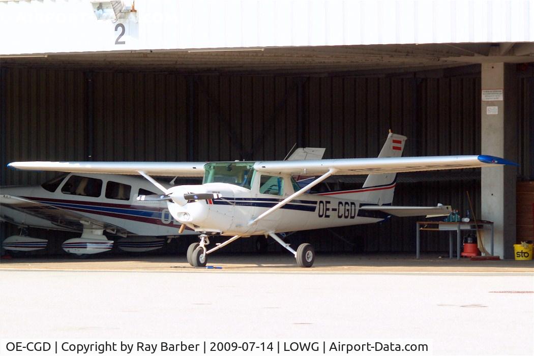OE-CGD, Cessna 152 C/N 15285793, Cessna 152 [152-85793] Graz~OE 14/07/2009