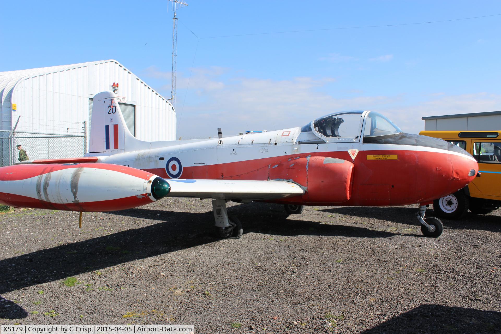 XS179, 1964 BAC 84 Jet Provost T.4 C/N PAC/W/22165, Hack Green Secret Nuclear Bunker