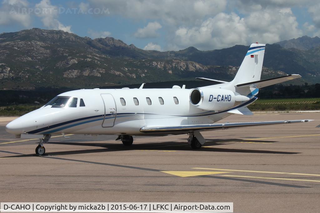 D-CAHO, 2014 Cessna 560 Citation Excel XLS+ C/N 560-6165, Parked