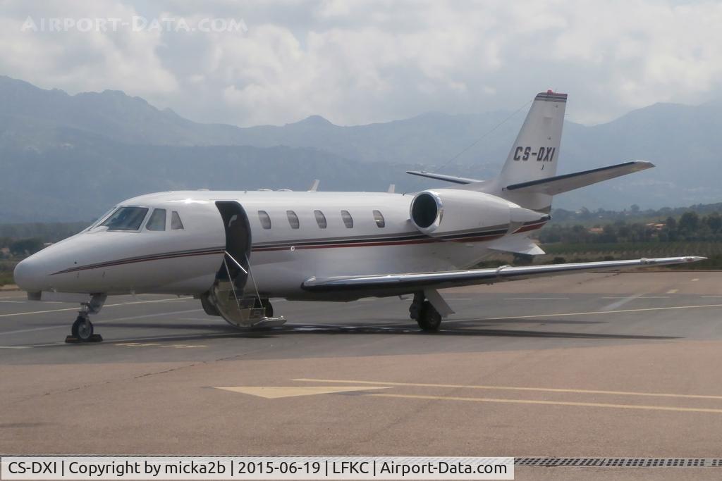 CS-DXI, 2006 Cessna 560 Citation XLS C/N 560-5621, Parked
