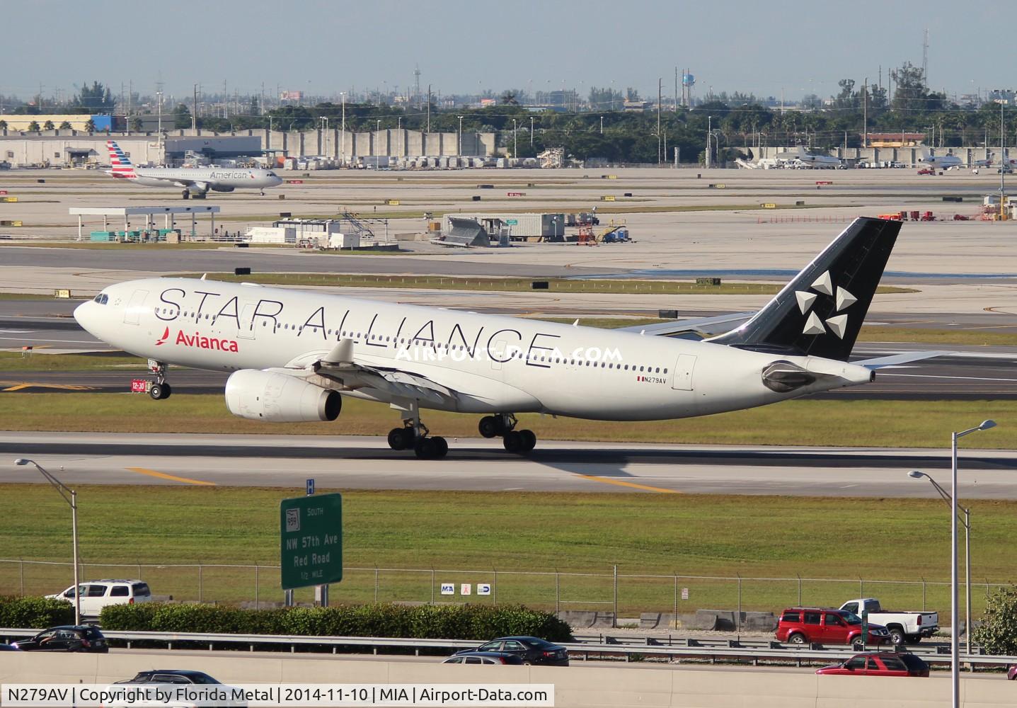 N279AV, 2011 Airbus A330-243 C/N 1279, Avianca Star Alliance