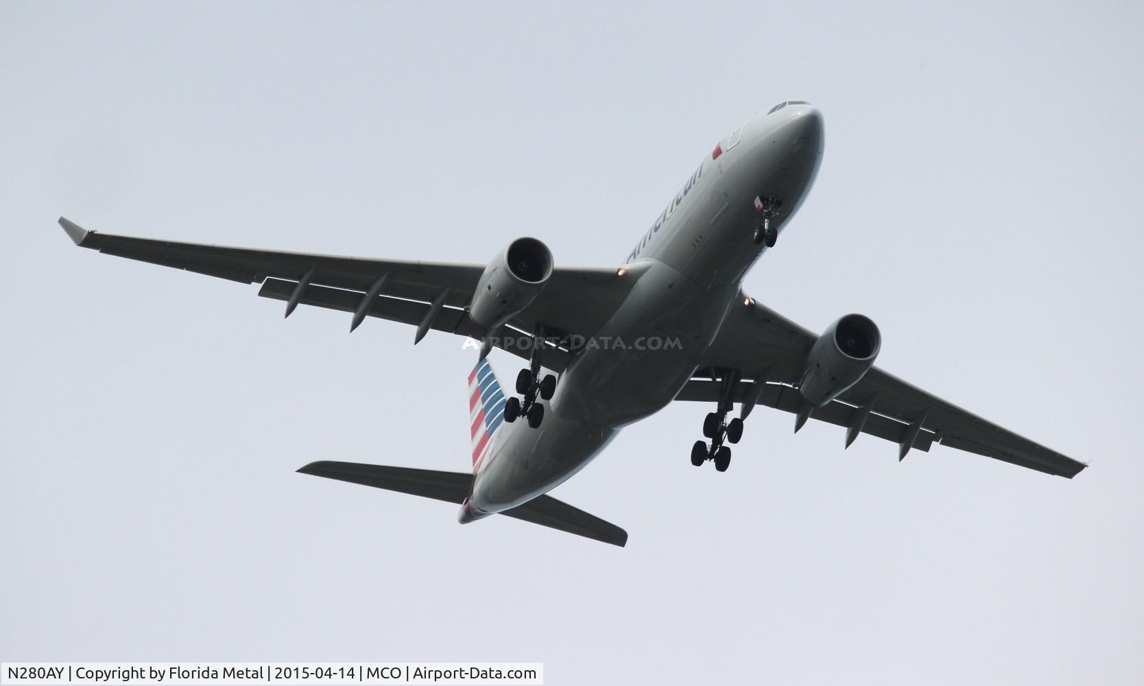 N280AY, 2009 Airbus A330-243 C/N 1022, American A330-200