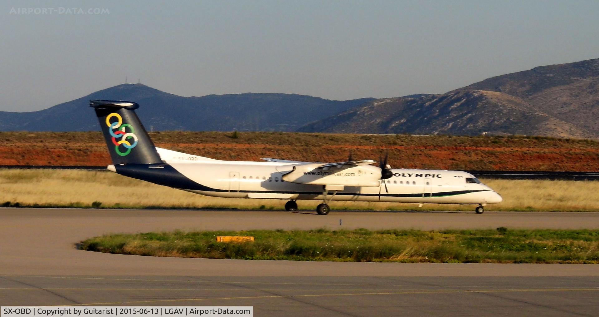 SX-OBD, 2010 De Havilland Canada DHC-8-402Q Dash 8 C/N 4311, At Athens