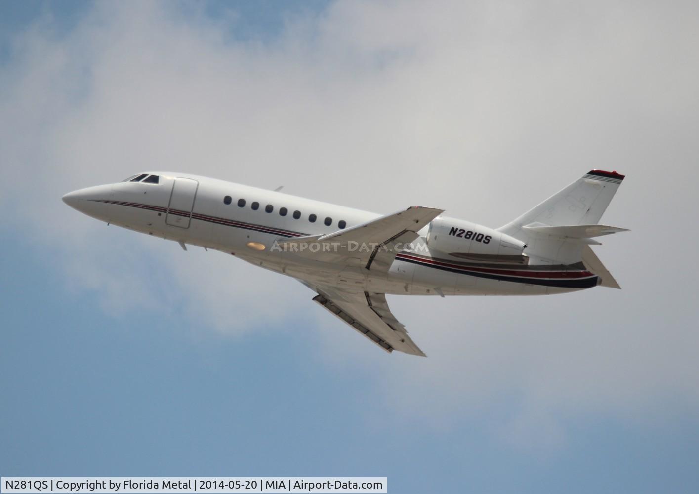 N281QS, 1999 Dassault Falcon 2000 C/N 81, Net Jets Falcon 2000