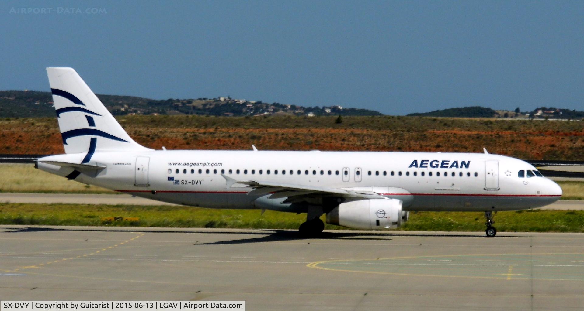 SX-DVY, 2009 Airbus A320-232 C/N 3850, At Athens
