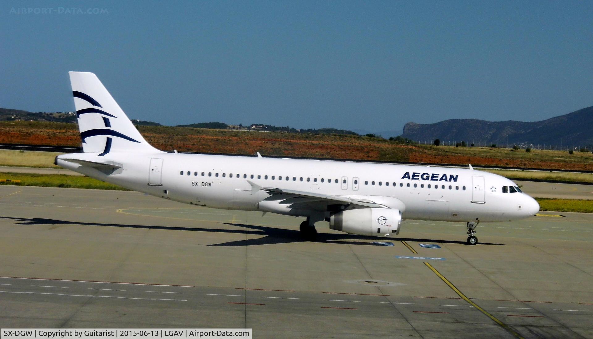 SX-DGW, 2002 Airbus A320-232 C/N 1909, At Athens
