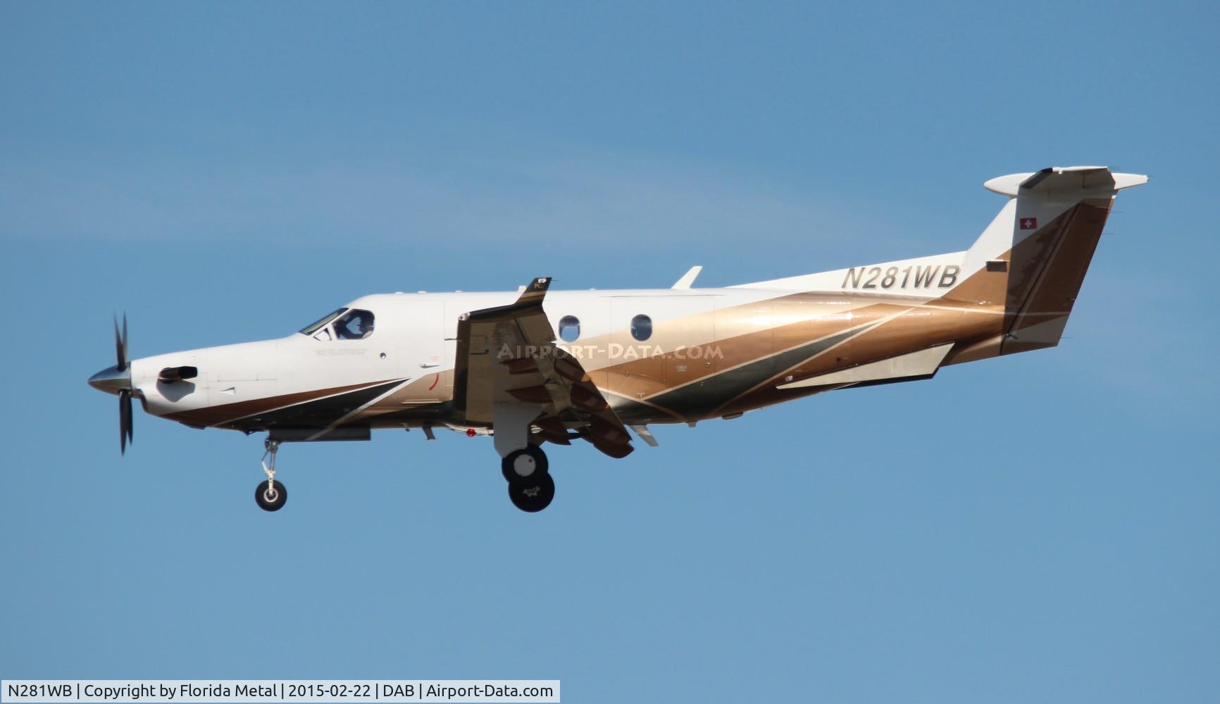 N281WB, 2003 Pilatus PC-12/45 C/N 483, PC-12