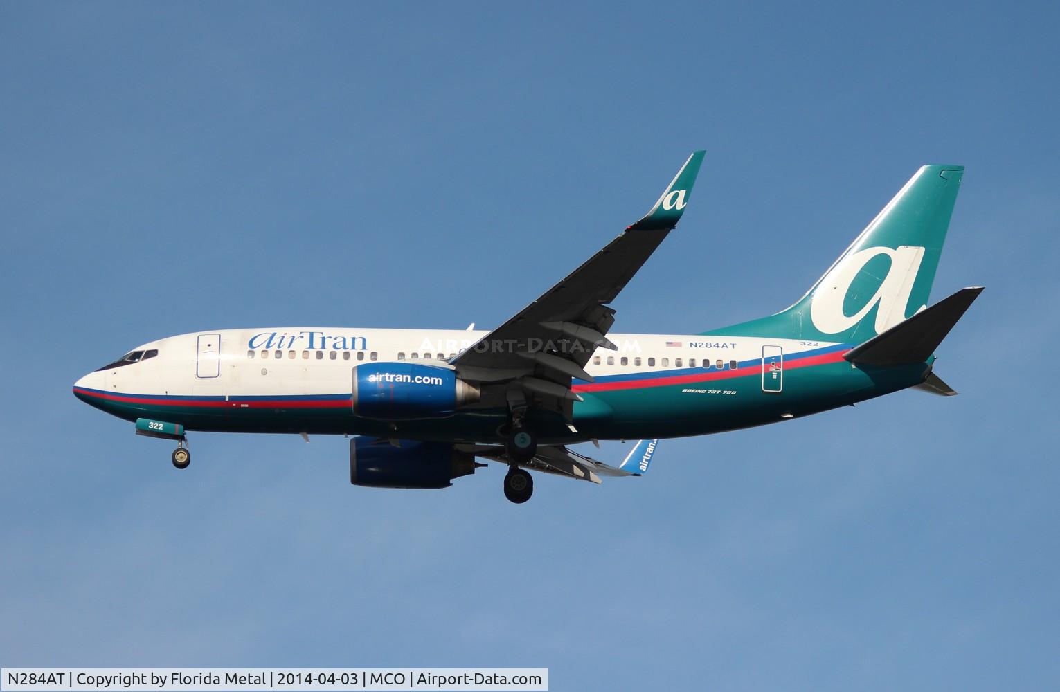 N284AT, 2006 Boeing 737-76N C/N 32668, Air Tran