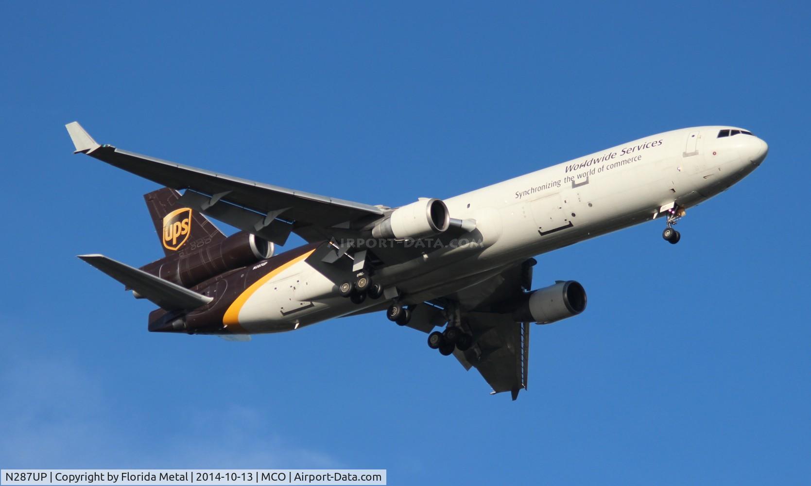 N287UP, 1994 McDonnell Douglas MD-11 C/N 48539, UPS MD-11F