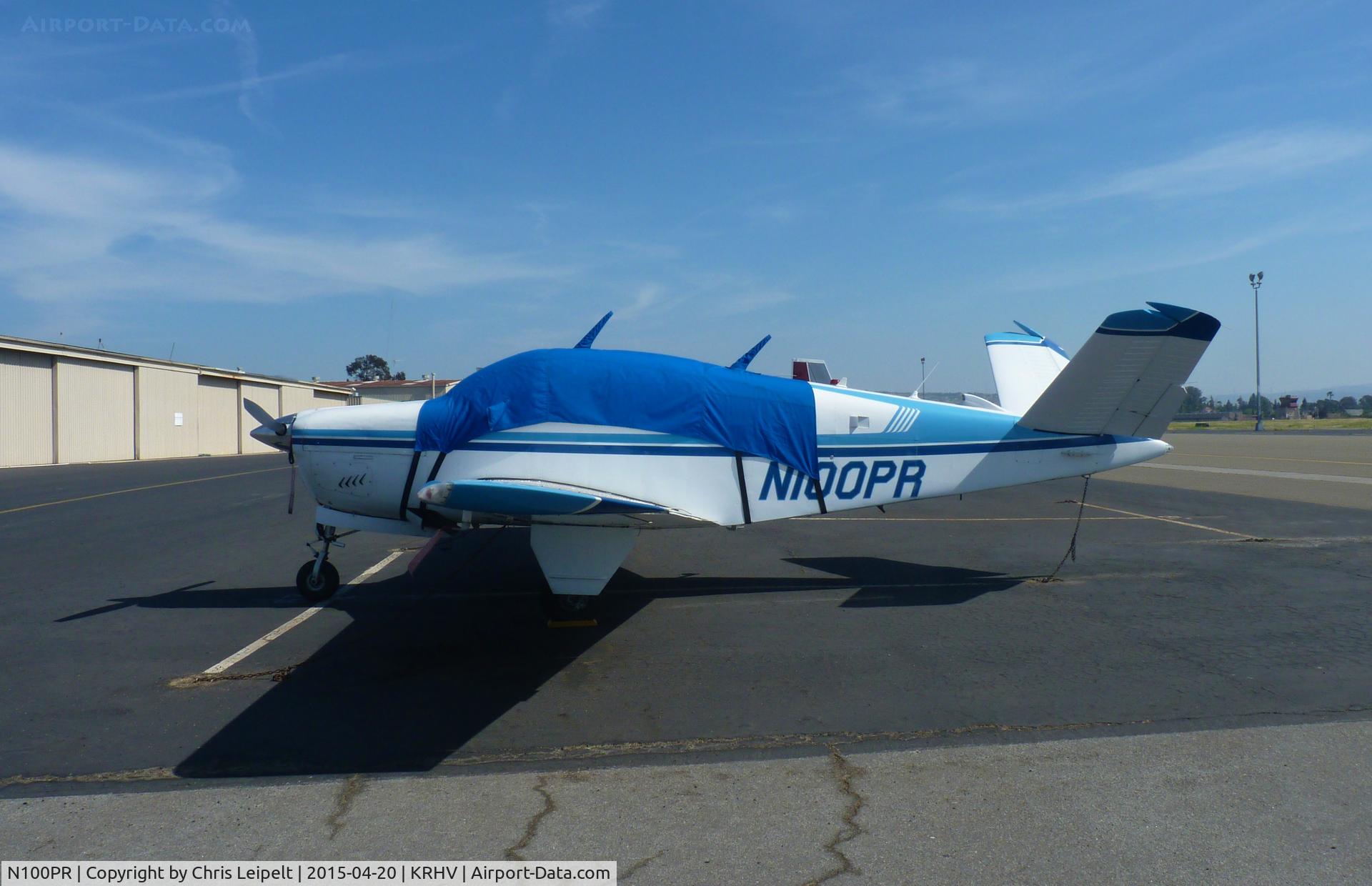 N100PR, 1970 Beech V35B Bonanza C/N D-9167, A transient 1970 Beech V35B Bonanza (KINDER ERIC EUGENE TRUSTEE - TORRANCE, CA) parked in front of Nice Air at Reid Hillview Airport, CA.