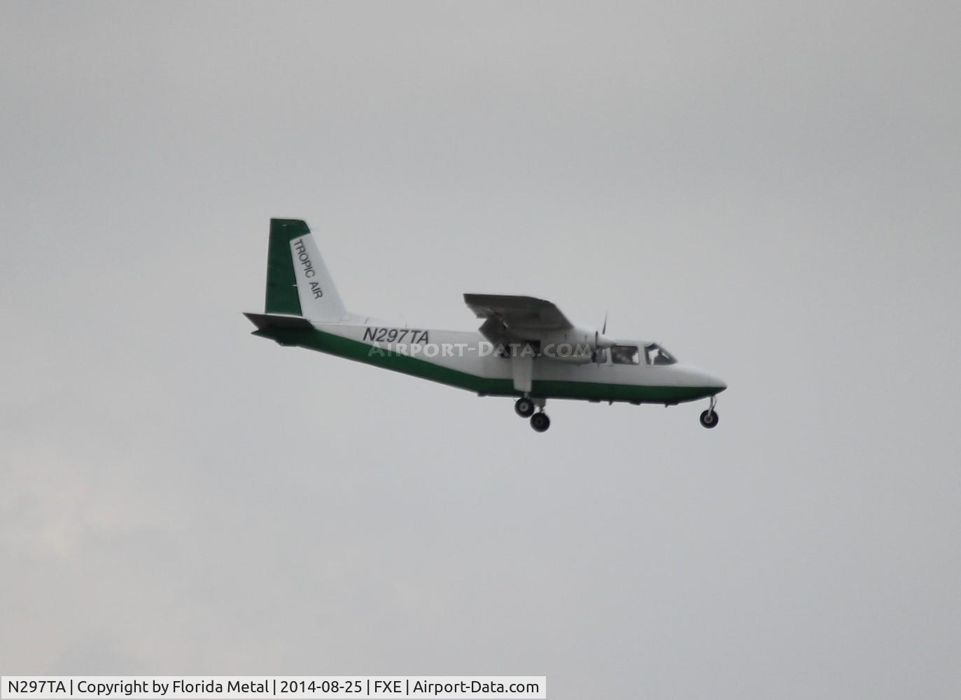 N297TA, 1975 Britten-Norman BN-2A-26 Islander C/N 741, BN2A Islander